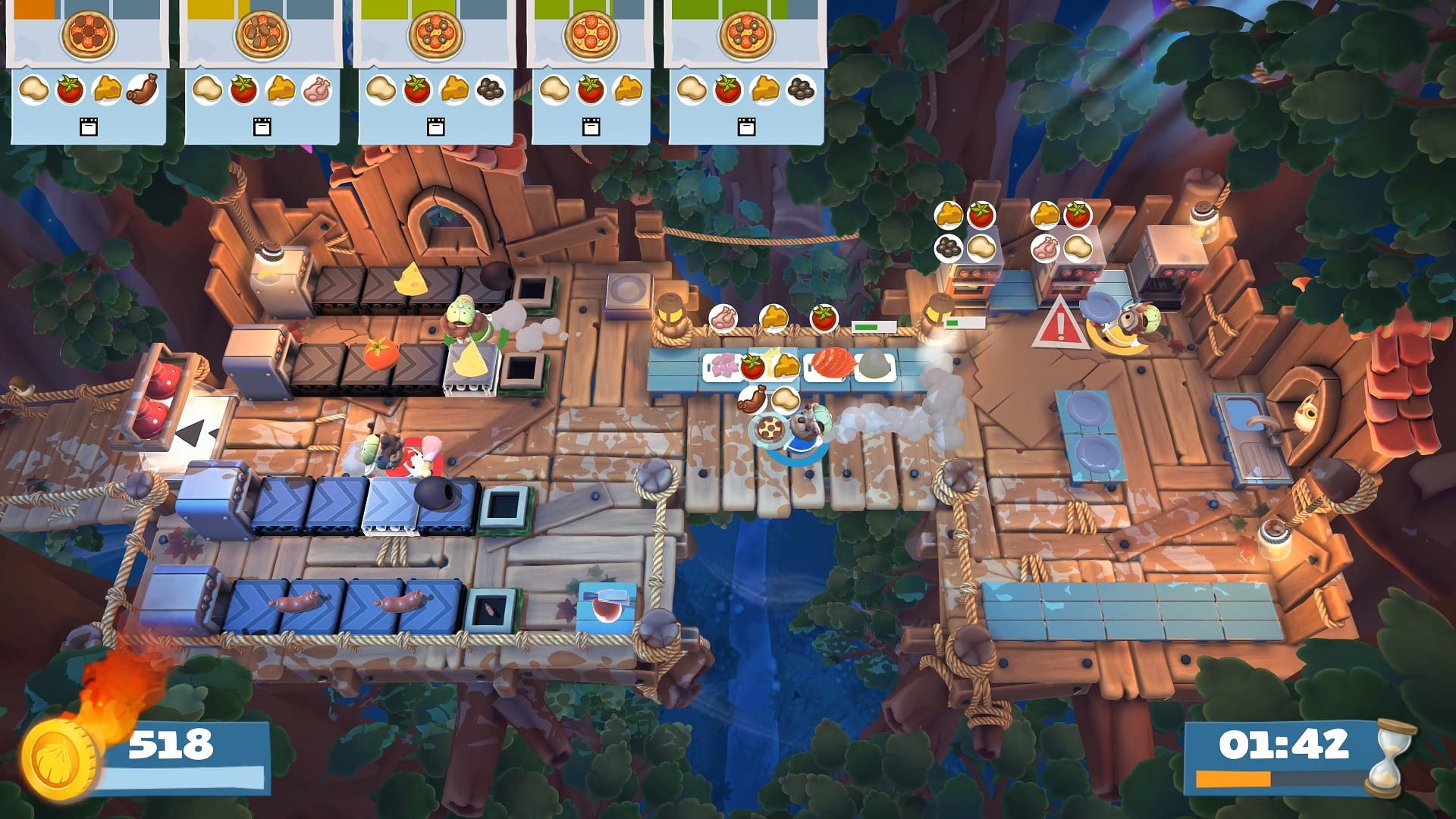 Overcooked 2 - Xbox Game Pass gry dla dzieci