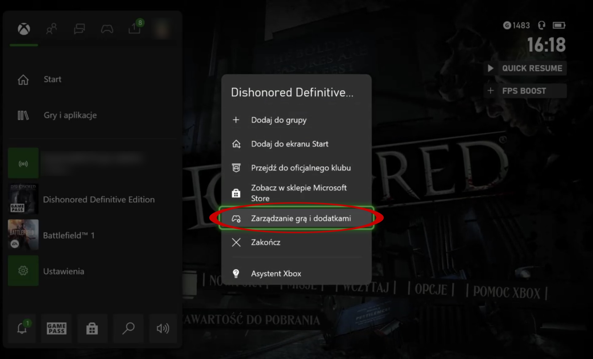 Jak włączyć FPS Boost