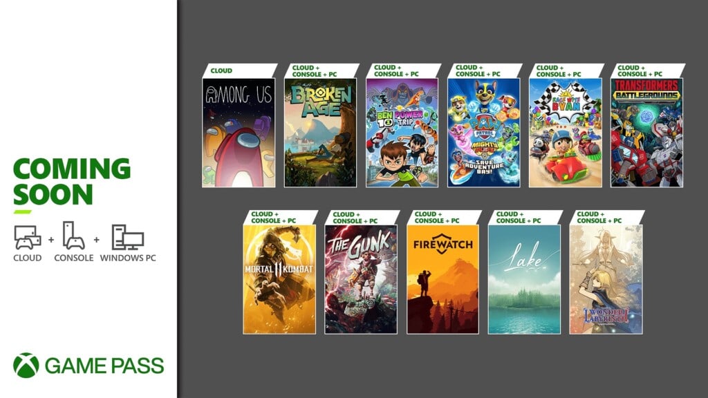 Gry w Xbox Game Pass na drugą połowę grudnia 2021
