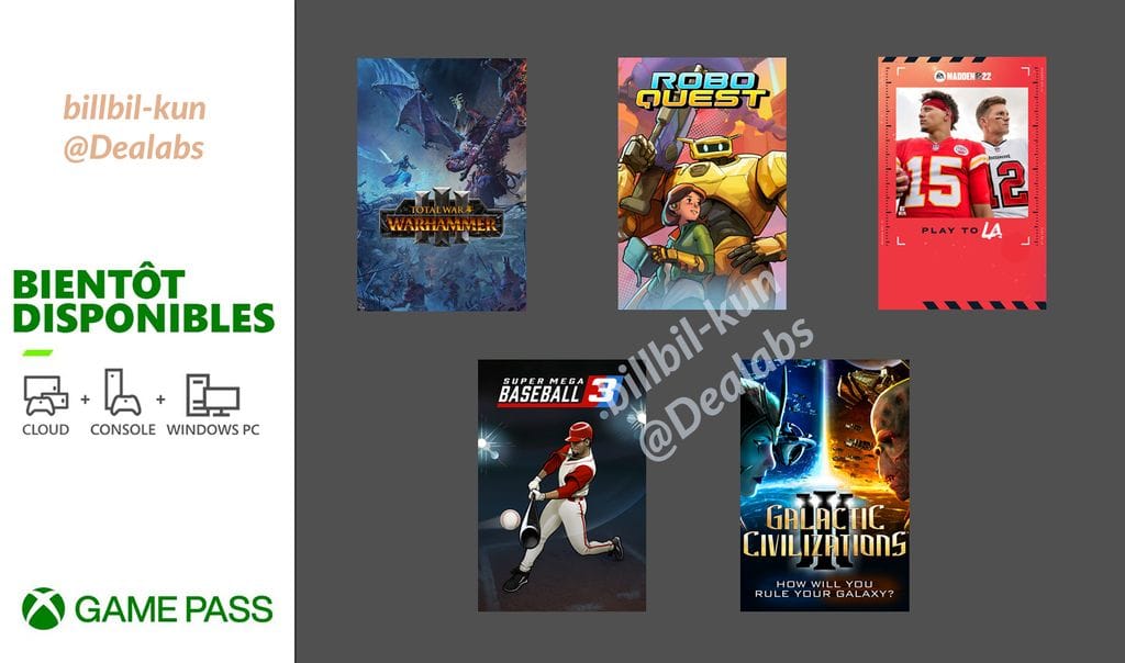 Xbox Game Pass gry na drugą połowę lutego 2022 przeciek