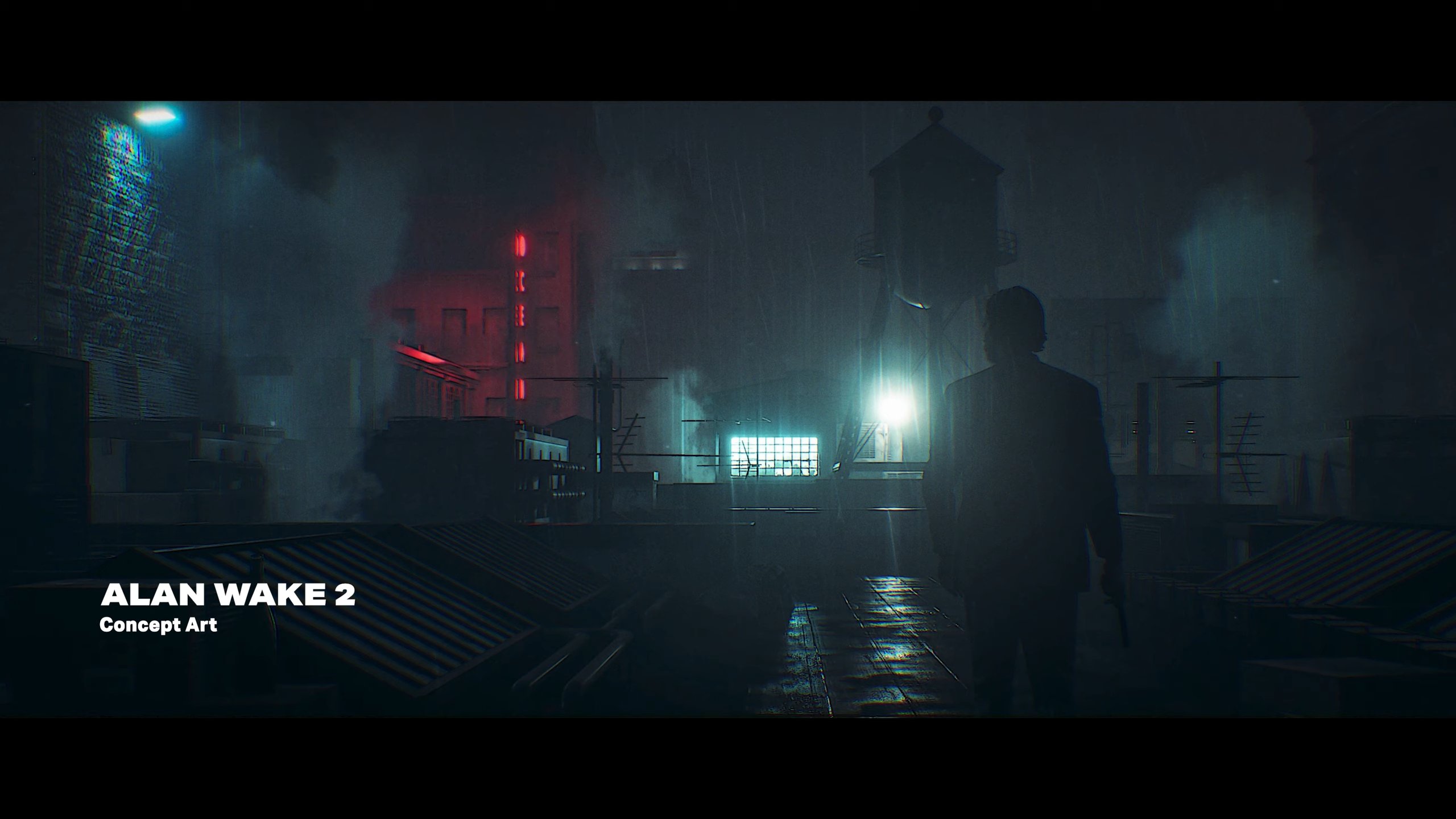Alan Wake 2 grafika koncepcyjna