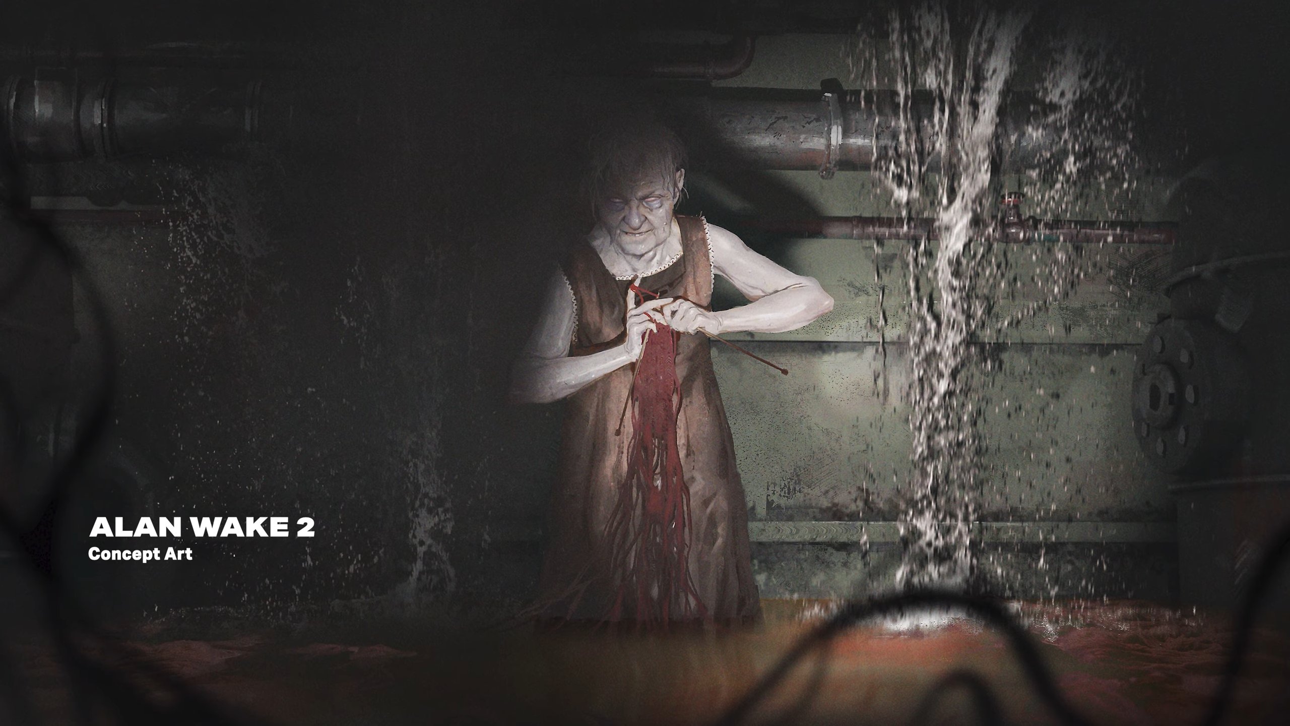 Alan Wake 2 grafika koncepcyjna