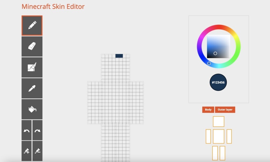 Minecraft Skin Editor