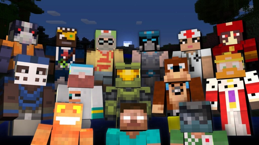 Minecraft skiny
