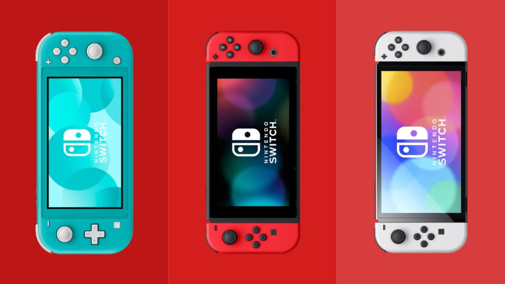 Nintendo Switch, Nintendo Switch Lite, Nintendo Switch OLED