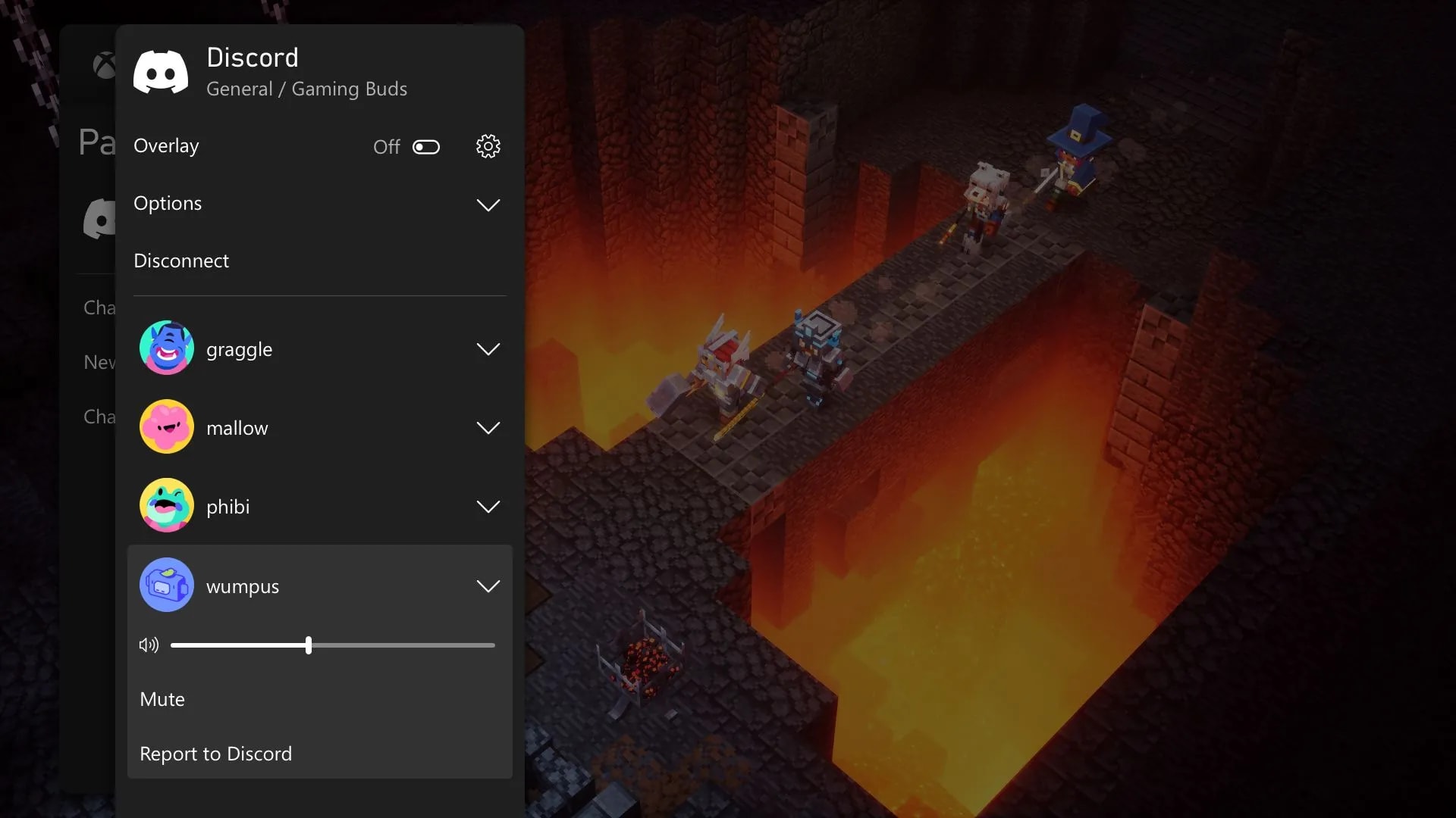 Discord na Xboxie