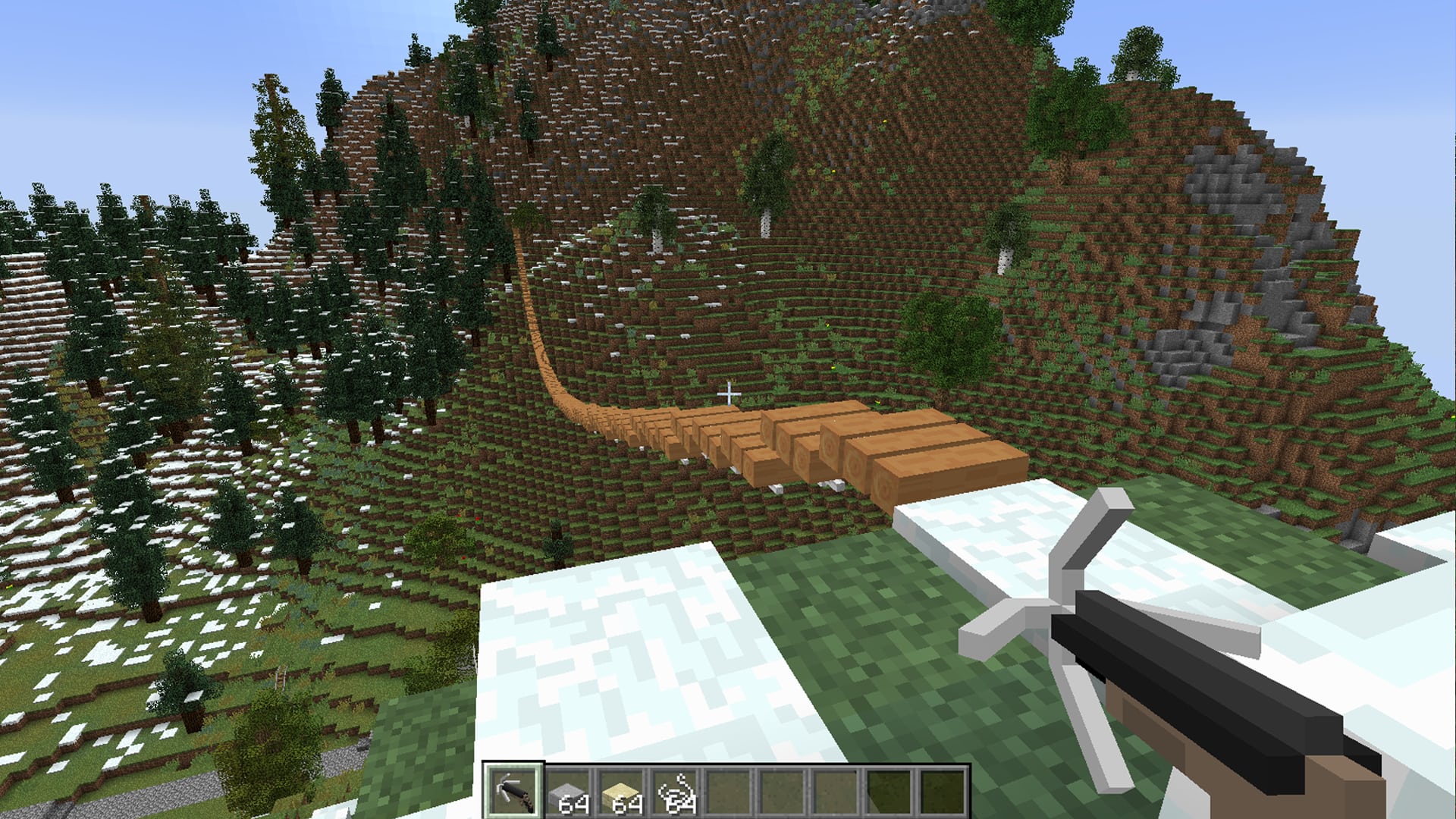 Minecraft Rope Bridge Mod