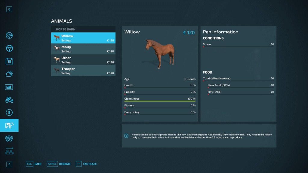 Farming Simulator 22 Horsehelper mod