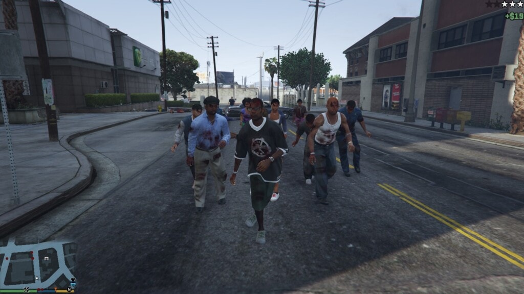 GTA 5 Left4Santos mod