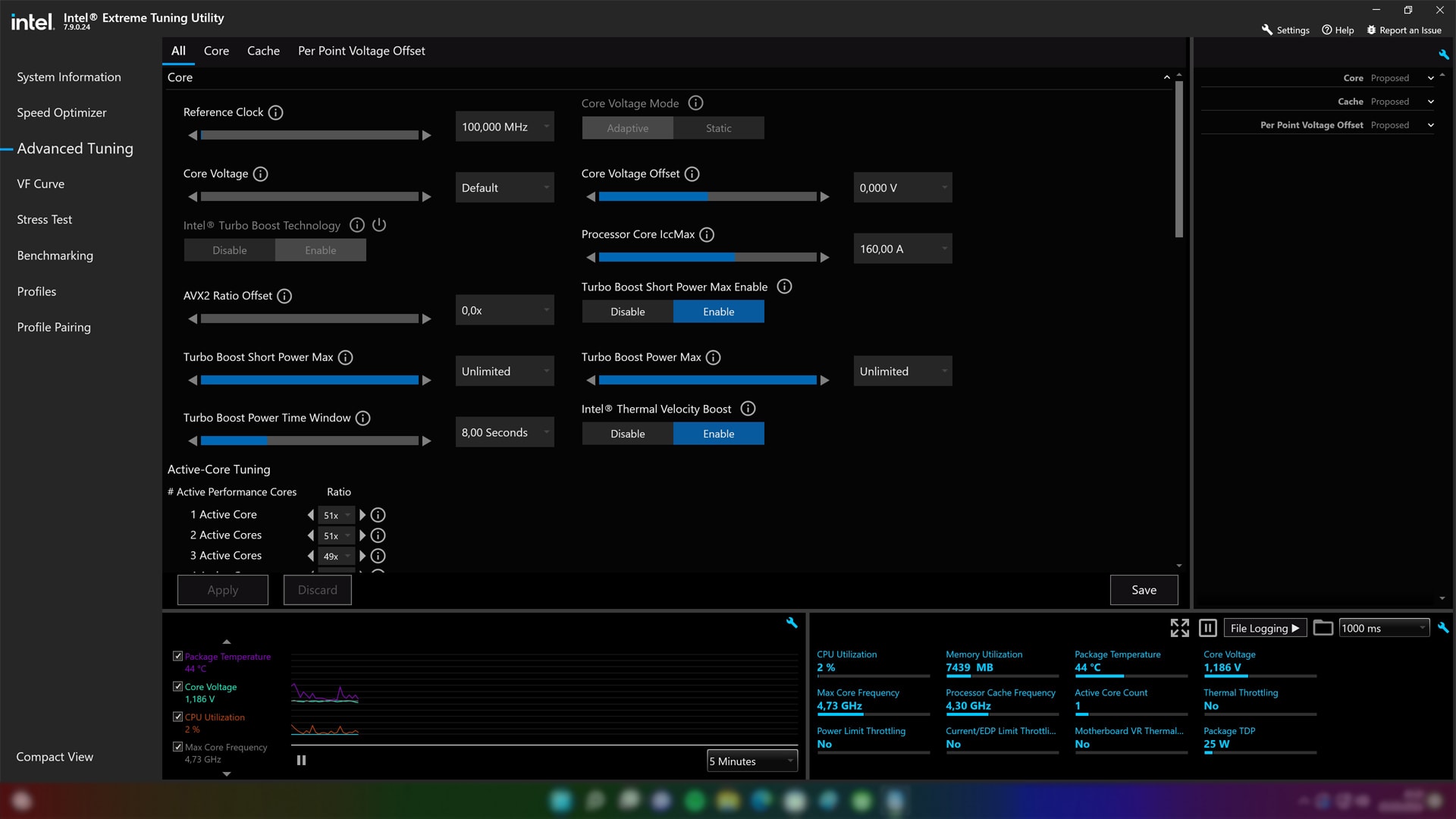 Intel Extreme Tuning Utility