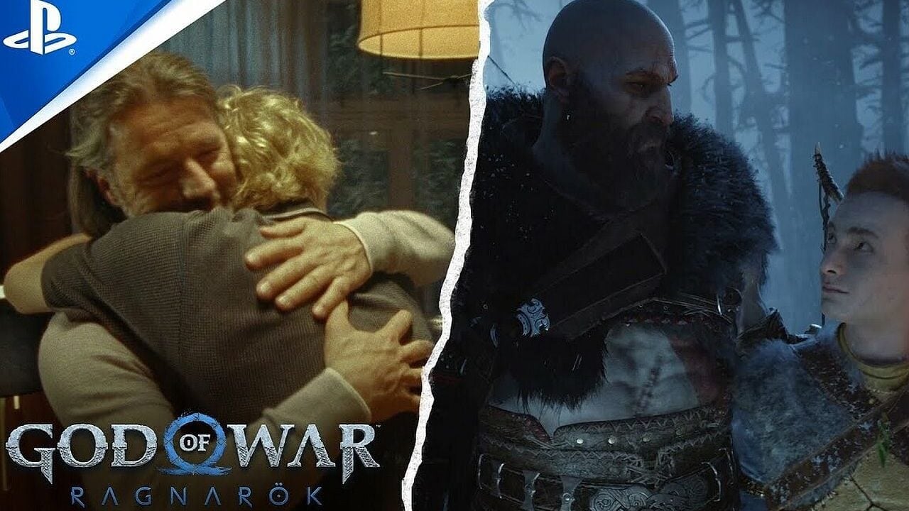 god of war ragnarok reklama każdy tata jest półbogiem