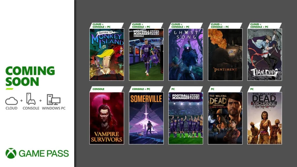 Xbox Game Pass listopad 2022 gry pierwsza połowa miesiąca