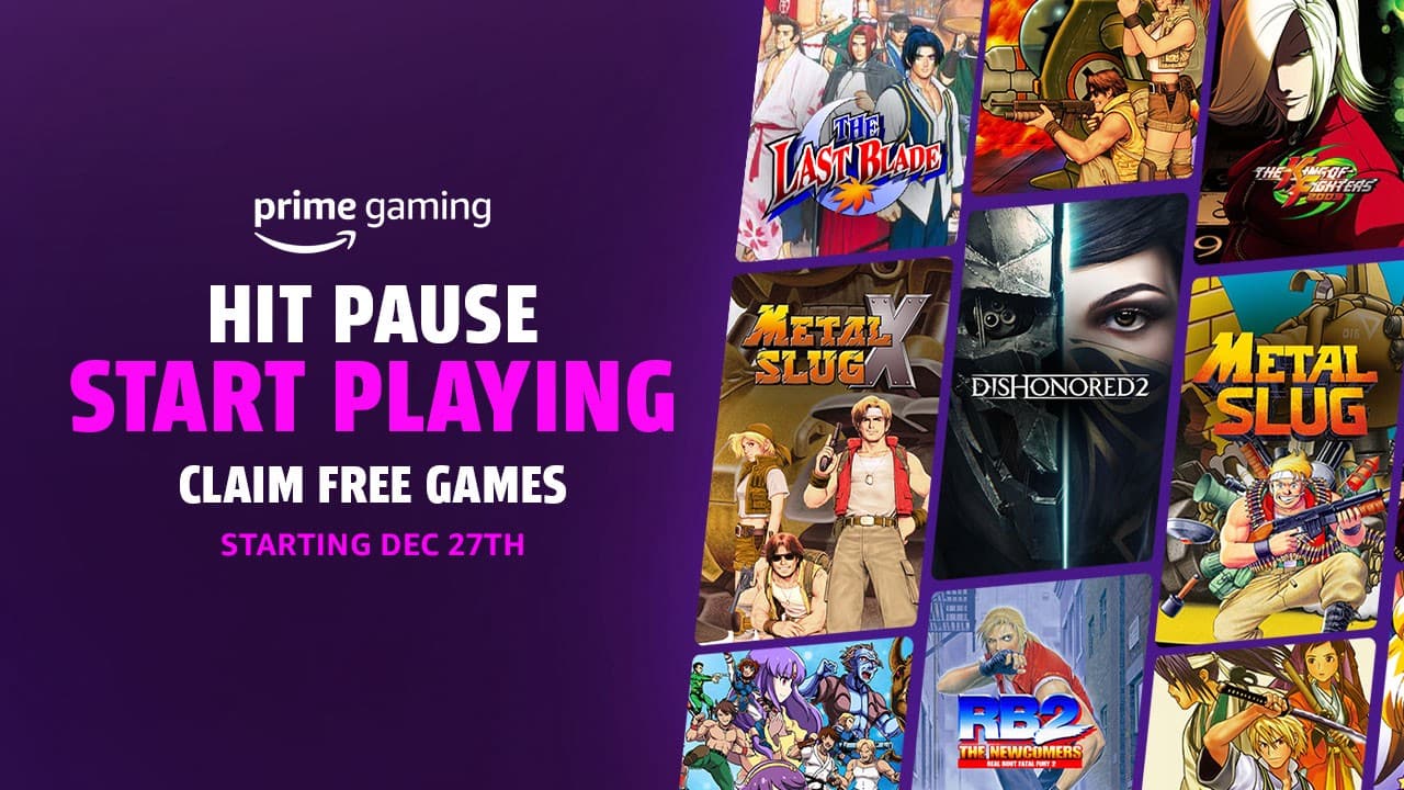 Darmowe gry na Święta od Amazon Prime Gaming