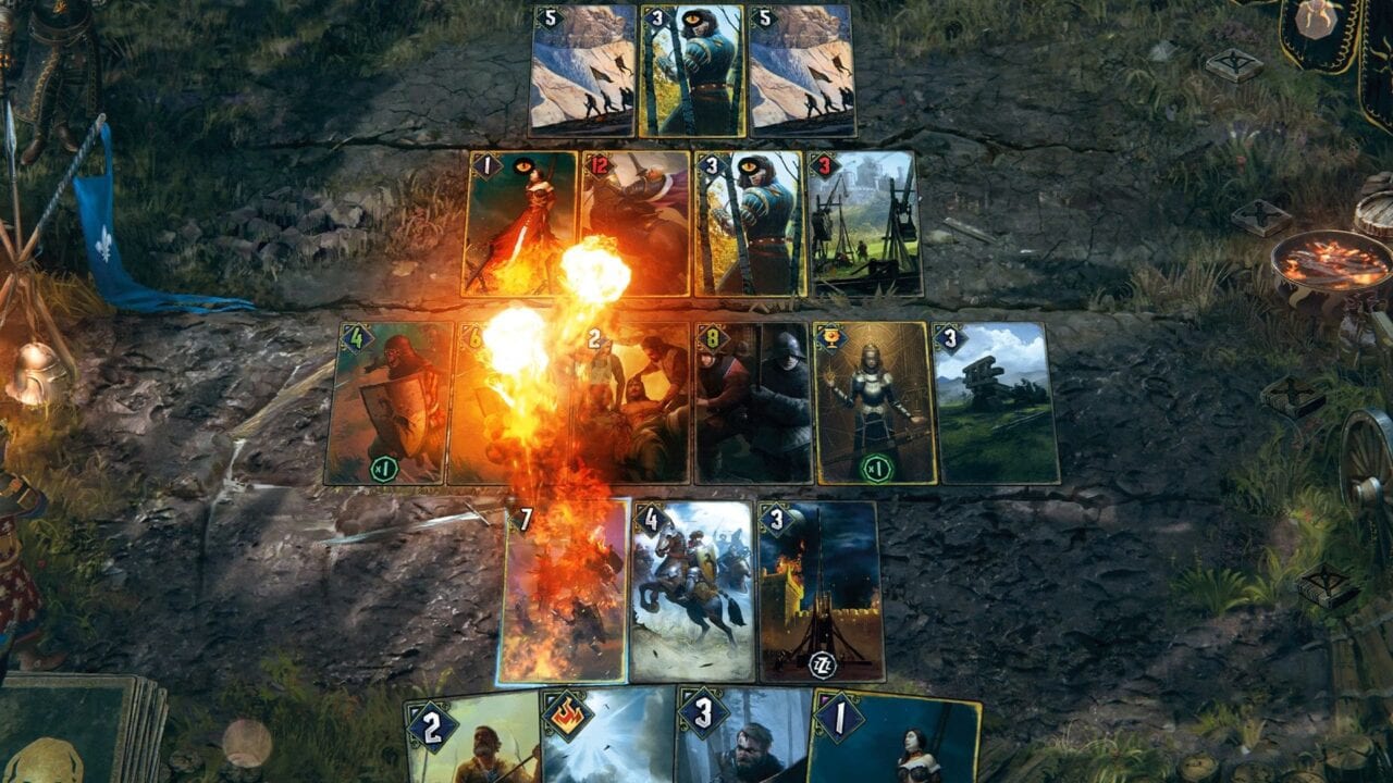 gwint wiedźmińska gra karciana