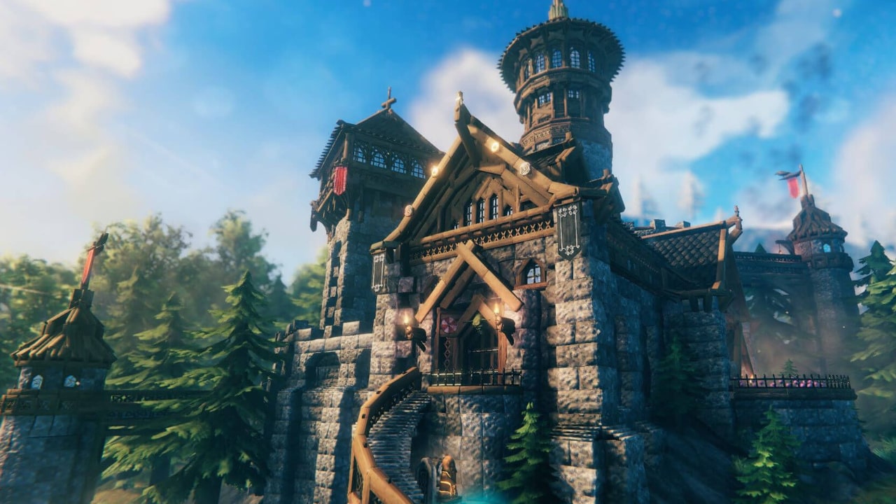 Valheim zamek