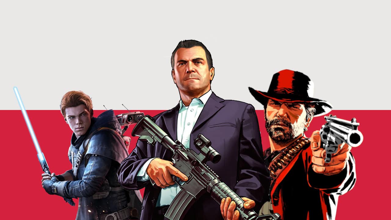 Cal Kestis (Star Wars Jedi: Upadły zakon), Arthur Morgan (Red Dead Redemption 2), Michael (GTA V)