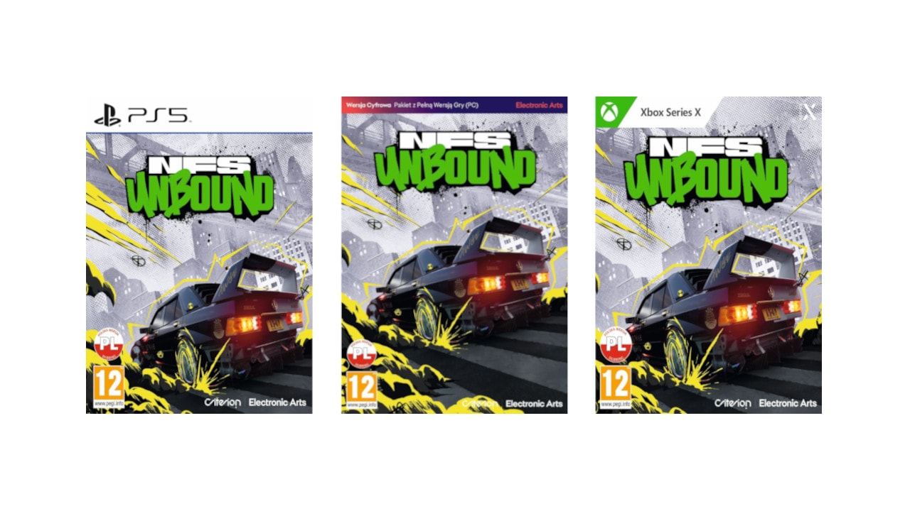 NFS Unbound PC Xbox Series X PS5