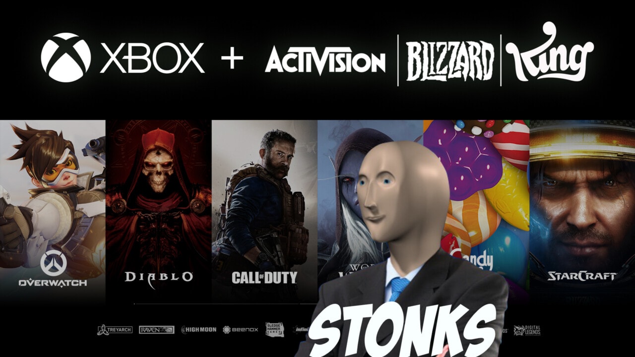 Przejecie activision blizzard przez microsoft stonks