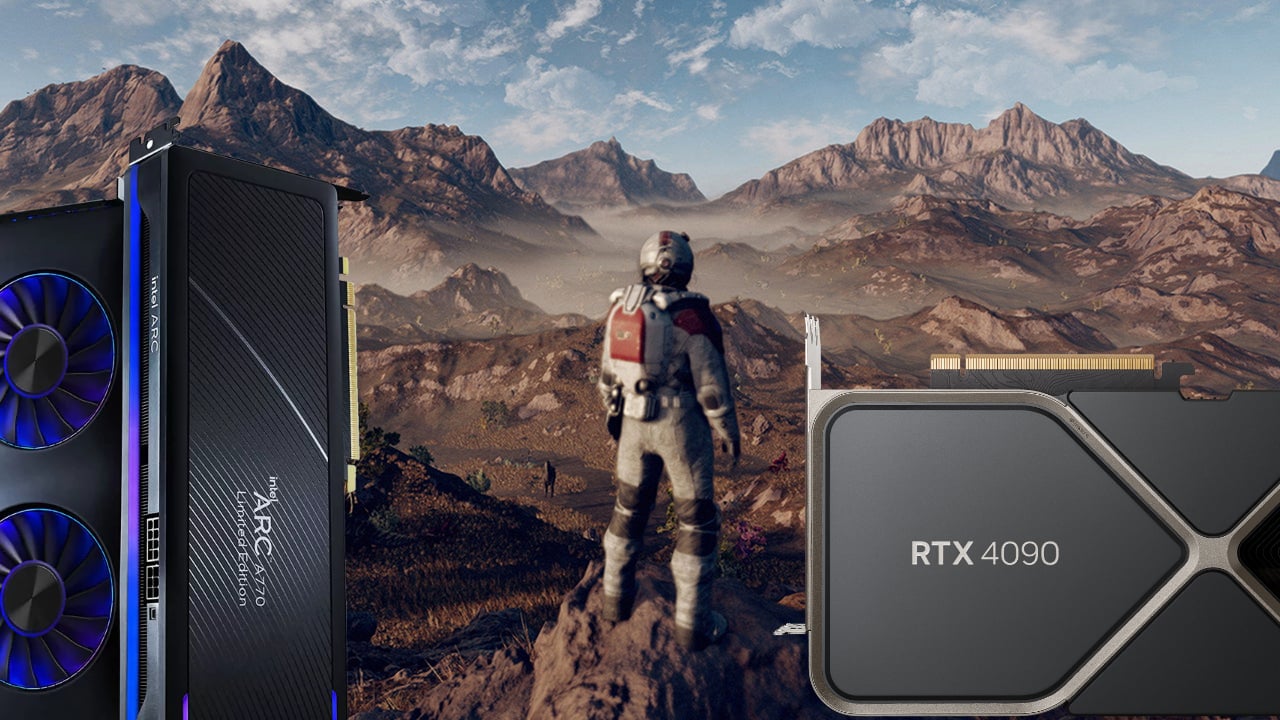 Starfield RTX 4090 Intel Arc A770