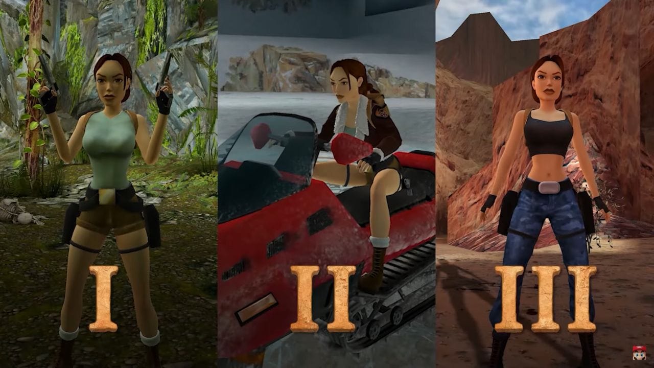 TOMB RAIDER I-III REMASTERED