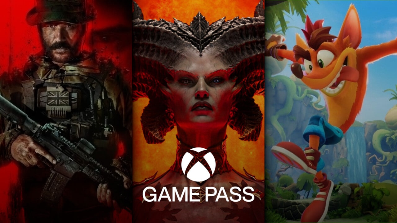 Call of Duty Diablo 4 Crash Bandicoot Xbox Game Pass