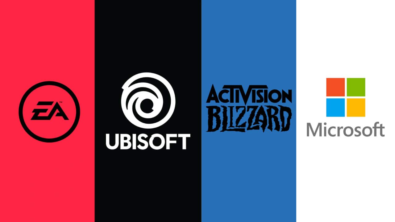 EA Ubisoft Activision Blizzard Microsoft