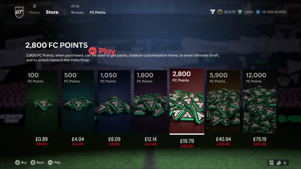 Sklep w EA Sports FC