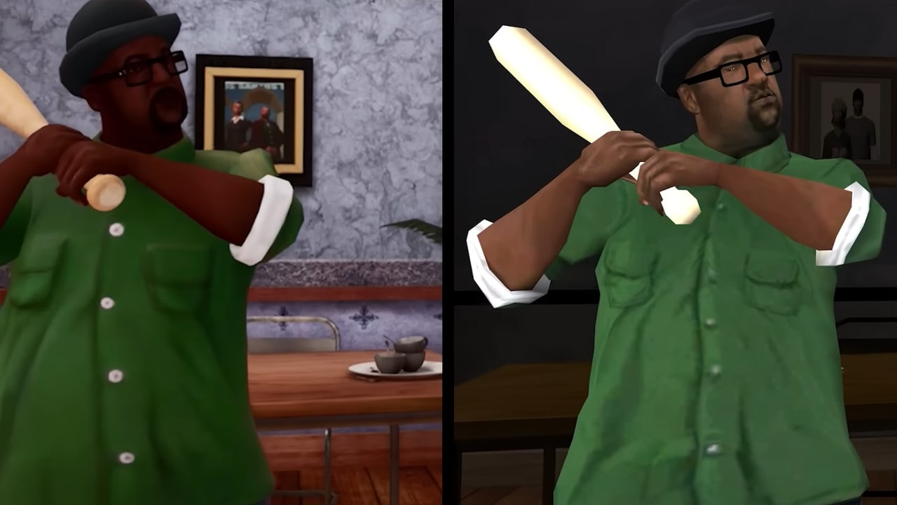 GTA The Trilogy Definitive Edition PC vs Mobile
