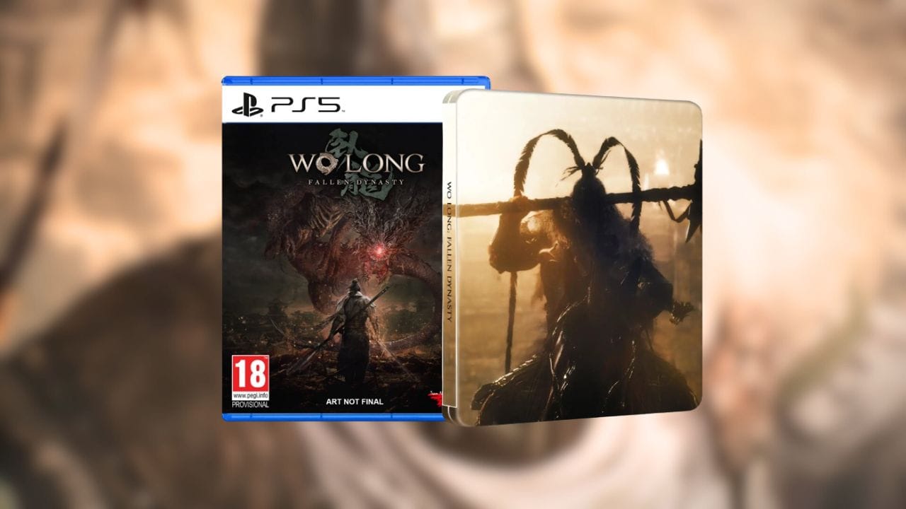 Wo Long Fallen Dynasty PS5 steelbook