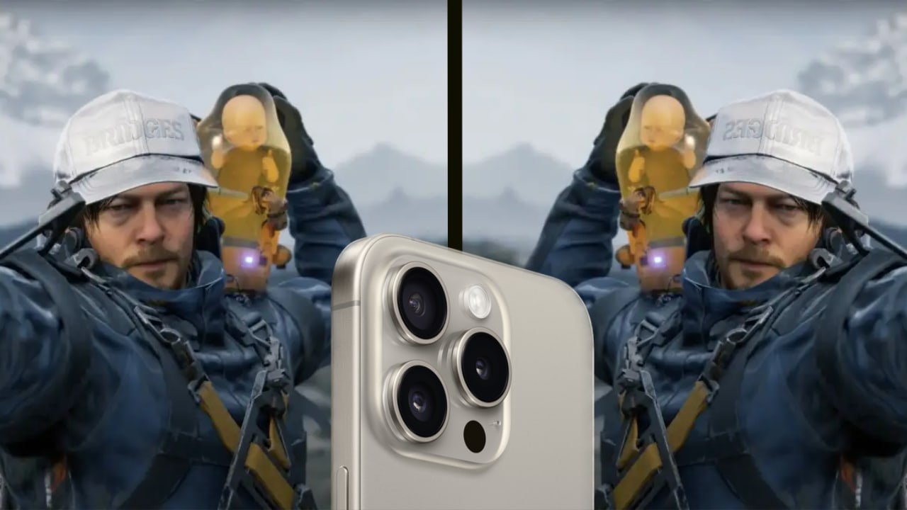 Death Stranding na iPhone 15 Pro