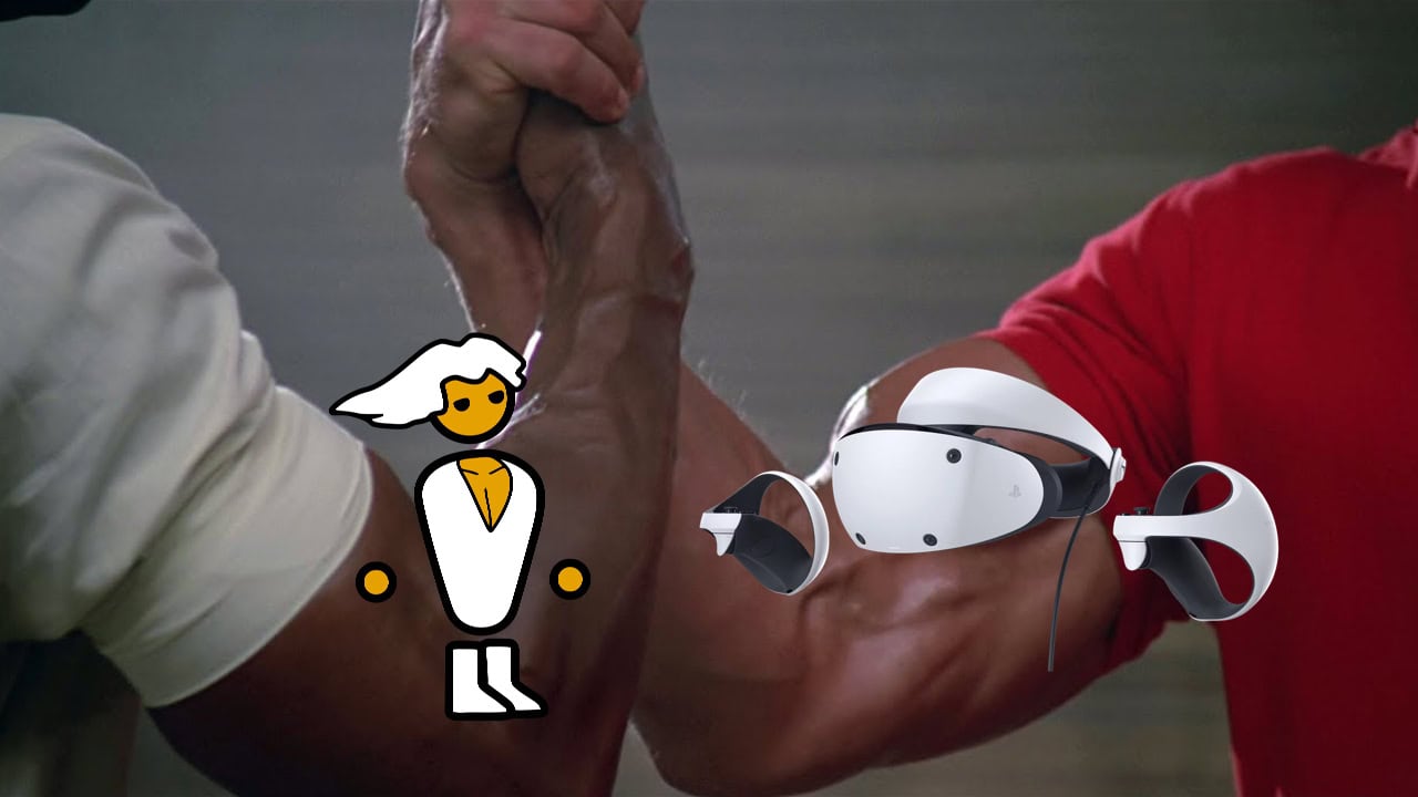 PS VR 2 PC Master Race uścisk dłoni